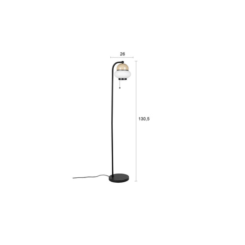 Zuiver Bumble Vloerlamp Beige