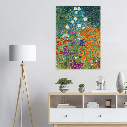 Artfulprints  Gustav Klimt - Blumengarten   poster A4 21x29.7 cm - vtwonen shop