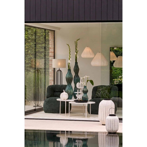 Light & Living vloerlamp Aster - zwart - Ø25cm
