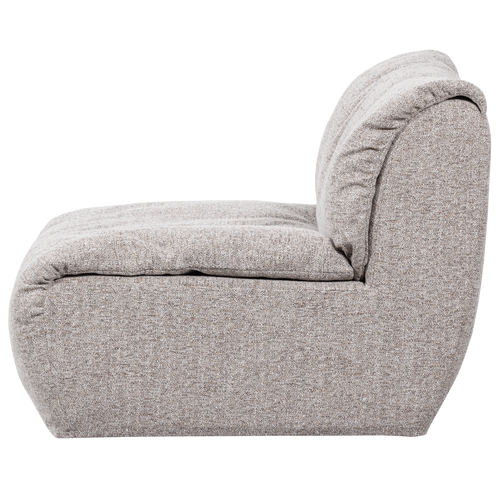 WOOOD 1-zits element Baggy - Geweven Stof - Naturel - 81x91x101 - vtwonen shop