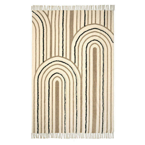 AFK Living vloerkleed  Alban - natuurlijke stijl - Katoen - 160 x 230 cm