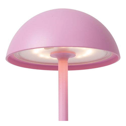 Lucide tafellamp JOY - Geïntegreerde LED - Roze - vtwonen shop