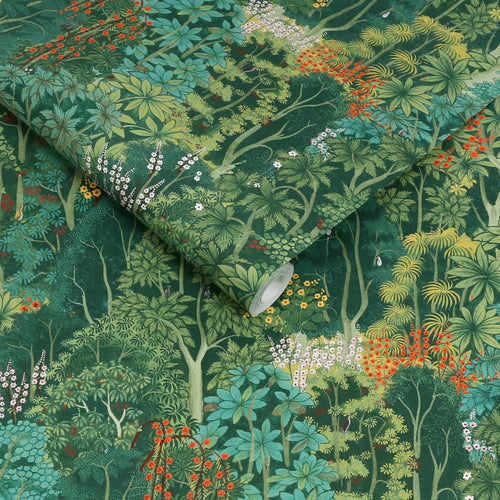 Graham & Brown Vliesbehang - New Eden Emerald  - 1000x52