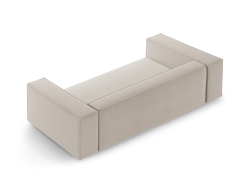 Cosmopolitan Design Bank Arendal 2-zits, flueel ecru - 102x180x70cm