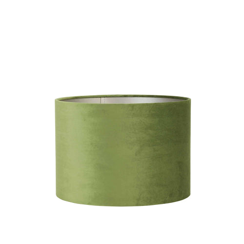 Light & Living lampenkap Velours - groen - 25x25x18cm - vtwonen shop