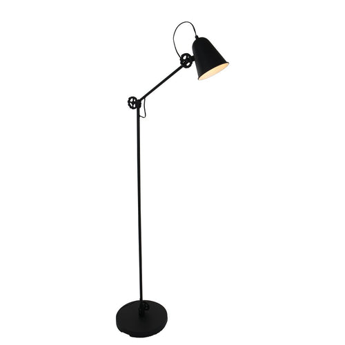 Anne Light & home vloerlamp dolphin - 1 lichts - 28x 160 cm - zwart - vtwonen shop