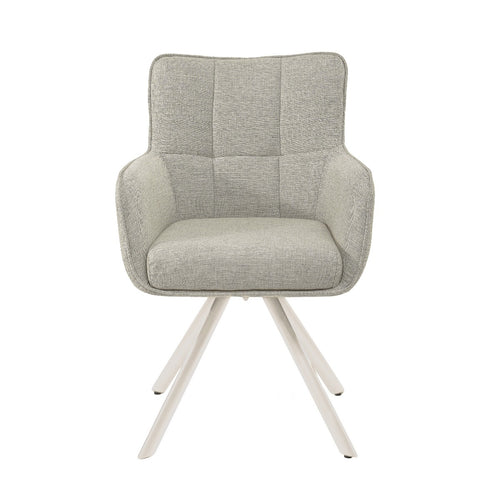 Livingfurn eetkamerstoel Tori Sand - naturel - set van 2 - vtwonen shop