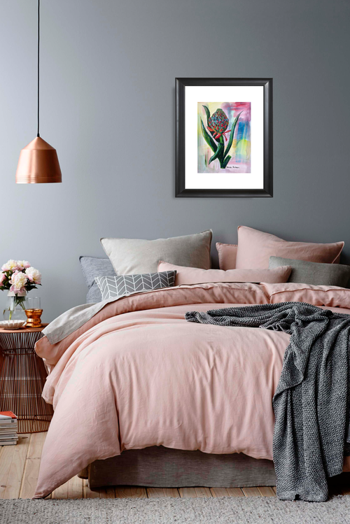 Catchii poster Pineapple Plant Funky - meerkleurig - 297x210 cm