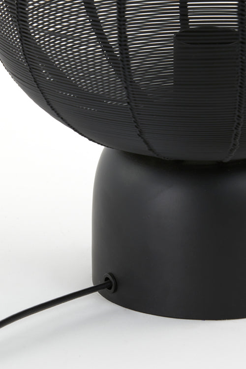 Light & Living tafellamp SUNEKO  - 25x25x34cm - zwart