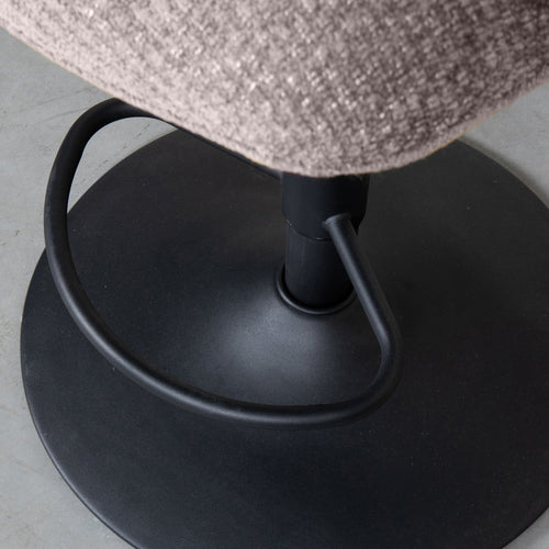 LABEL51 Barkruk Vino - Naturel Stof - Zithoogte 64–84cm - Set van 2 - vtwonen shop