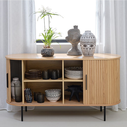 Olivine Lenn houten sideboard naturel - 140 x 45 cm - vtwonen shop