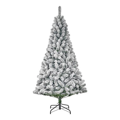 Black Box Trees Millington Kunst Kerstboom met Sneeuw - Kunstkerstboom H230 x Ø127 cm - Groen Frosted