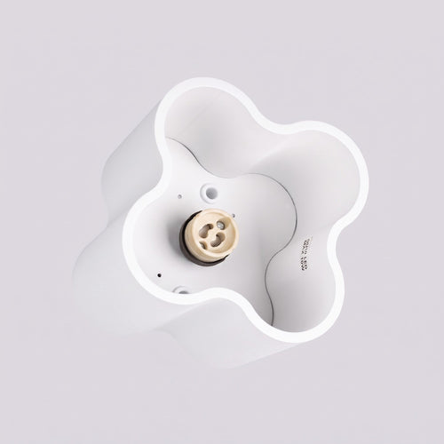 Sollux Lighting Plafondlamp OVIO 1 wit GU10 - 12x12x10cm