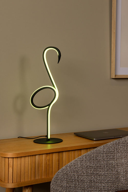 Lucide tafellamp FLAMINGO - Geïntegreerde LED - Multicolor