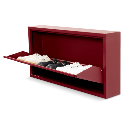 Spinder Design schoenenkast Billy 1 - Burgundy - 3 paar schoenen