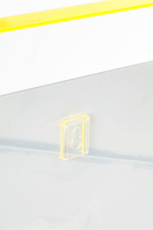 Mica Decorations Women Wanddecoratie - L40 x B3 x H50 cm - Acryl - Grijs