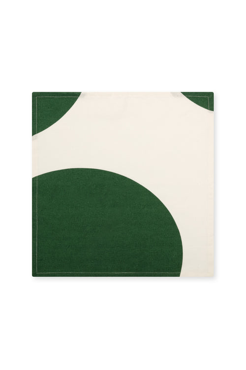 vtwonen - Servetten - Groen - Katoen - 40x40cm - Set van 4