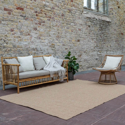 Interieur05 Jute buitenkleed Naturel Uni - 160 x 230 cm