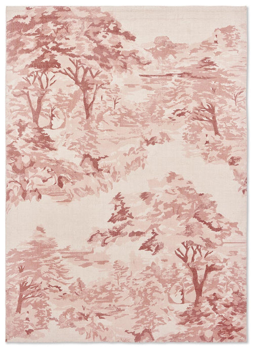 Vloerkleed Ted Baker Landscape Toile Light Pink 162602 250x350 cm - vtwonen shop