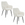 Housecraft Living Jez Eetkamerstoelen met armleuning Beige - Set van 2