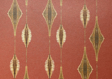 Catchii Placemat Ikat Flores rood