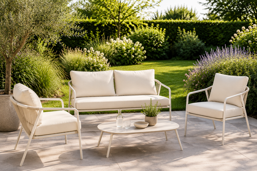 Nest outdoor Sienna 4 delige tuin loungeset beige