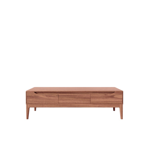 Tikamoon Salontafel in massief mango Gabrielle - Bruin