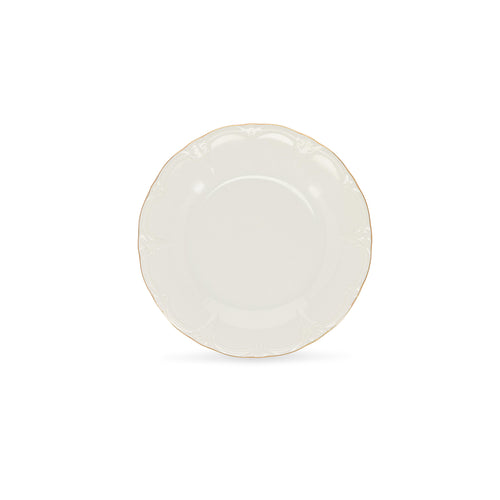 Bonbistro - Plat bord 21cm met gouden rand Retro - Set van 6 - vtwonen shop