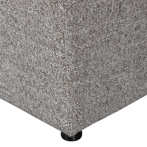 WOOOD hocker Allure - Geweven Stof - Klei Melange