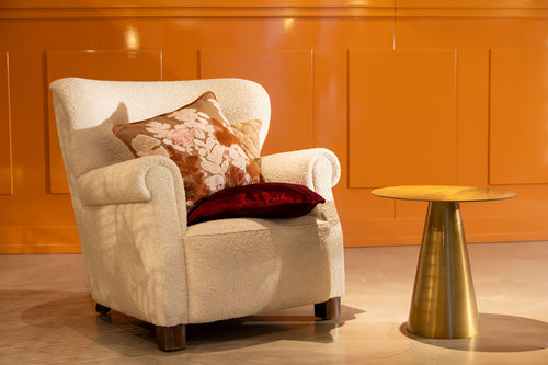 Hoii sierkussen Chloe - 50x50 cm - Effen kleur - Rood - vtwonen shop