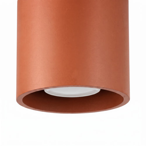 Sollux Lighting Plafondlamp ORBIS 1 rode oker - 10x10x10cm