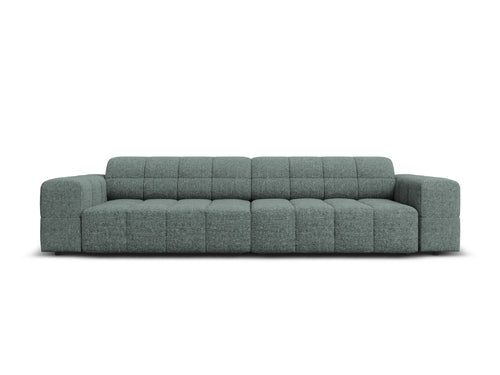 Cosmopolitan Design Bank Chicago 4-zits, chenille olie - 102x252x78cm