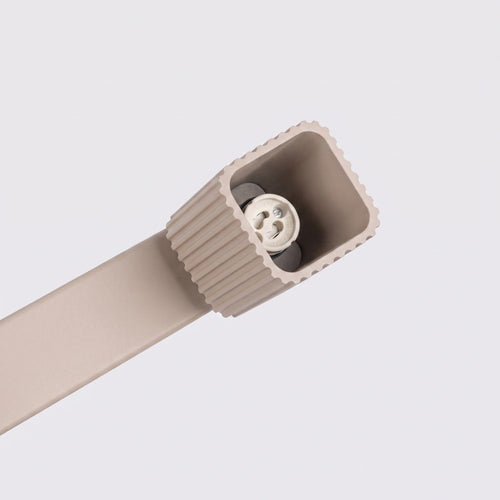 Sollux Lighting Plafondlamp RAYO 2 taupe - 30x6x16,5cm