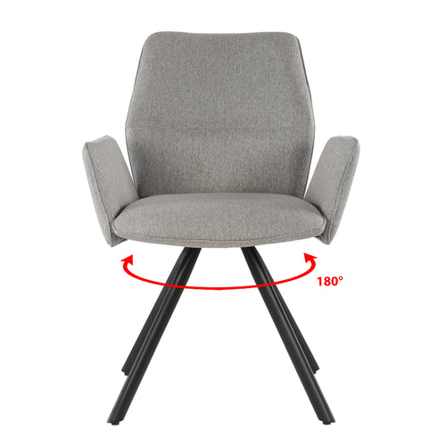 Livingfurn eetkamerstoel Diana - taupe - 1 stuk - vtwonen shop