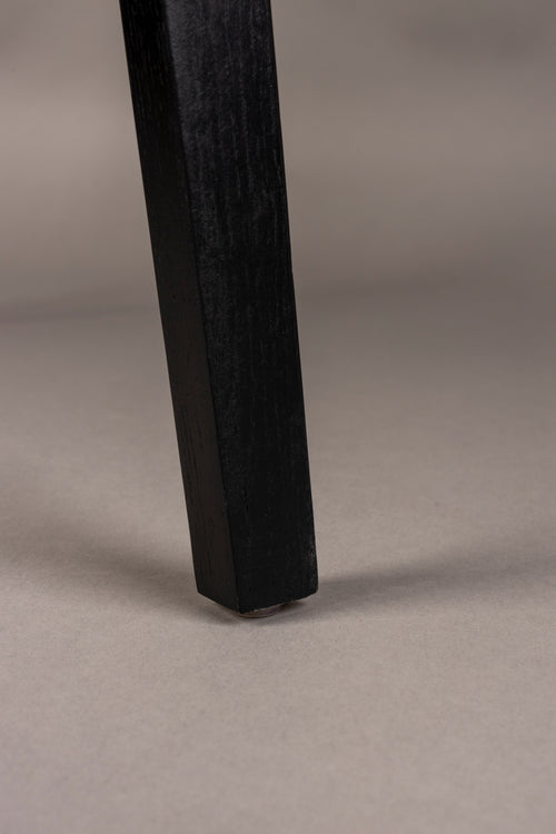 Dutchbone Westlake Armstoel Zwart - Set van 2 - vtwonen shop