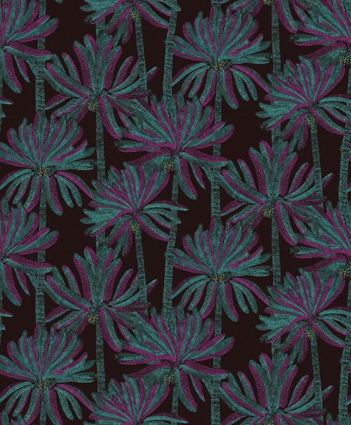 Masureel behang bladeren turquoise - 53 cm x 10.05 m - 630591 - vtwonen shop