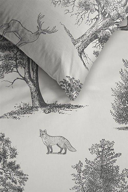 Ambiante dekbedovertrek Landscape - 140x200/220 cm - zand