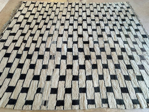 AFK Living vloerkleed ELYA - handgemaakt - Wol - 140 x 200 cm