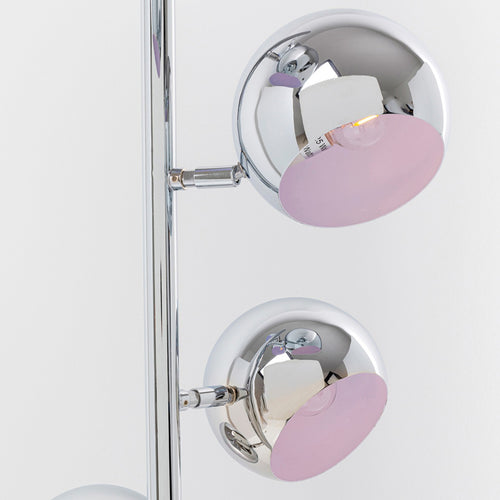 Kare Design Vloerlamp Calotta 200cm chroom