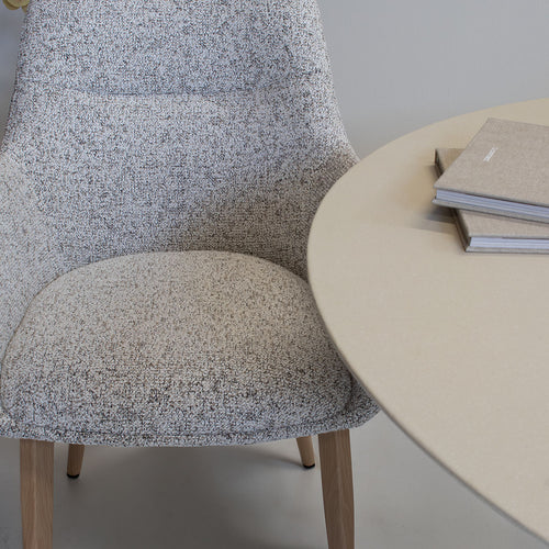 DÉJA Living Eetkamerstoel Noé - Beige/Naturel - Zithoogte 47cm - Set van 2 - vtwonen shop