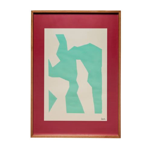 Hübsch lijst Studio - mdf/eikenhout/plexiglas - 72x5xh102cm - vtwonen shop