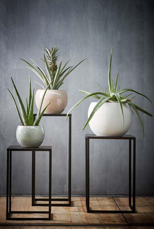 Mica Decorations Goa Bijzettafel - Set van 2 - L35 x B35 x H55 cm - Metaal - Zwart - vtwonen shop