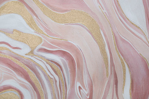 Mauro Ferretti painting - 80x2,8x80 cm - multicolor