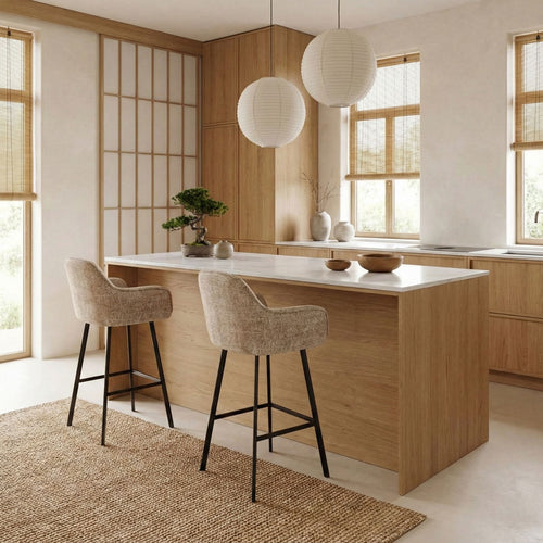 Kick barkruk Lynn - Groen