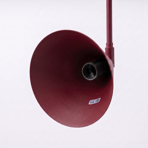Sollux Lighting Wandlamp NOX bordeaux - 14x61x30cm