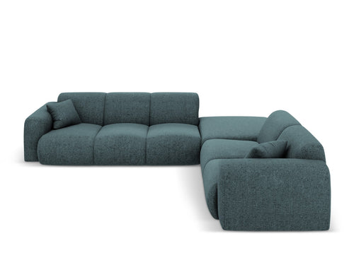 Cosmopolitan Design rechter hoekbank Nolio 4-zits, chenille, olie - 250x315x72cm