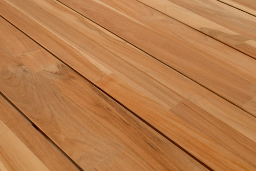 Hartman Tuintafel Tubb - Naturel/Zwart Teakhout - 185x100x75cm - vtwonen shop