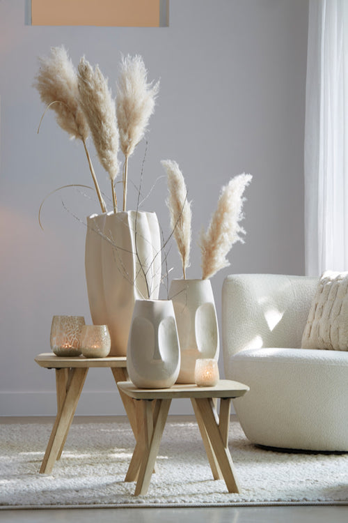 Light & Living tafel  - bruin - 44x44x36 cm