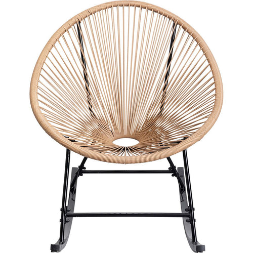 Kare Design Schommelstoel Acapulco natuur - vtwonen shop