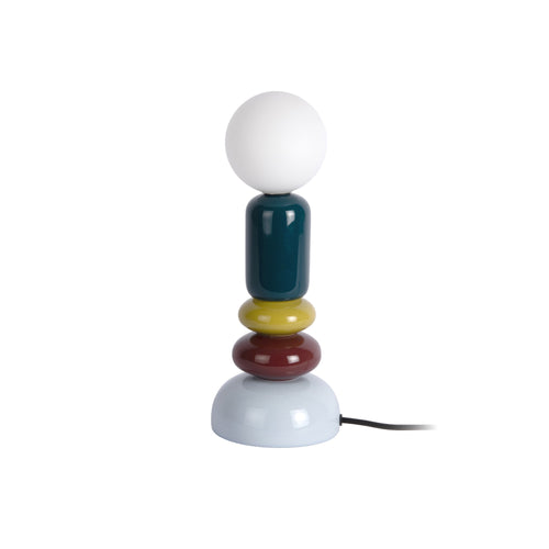 Leitmotiv tafellamp Burano - multicolor - Ø13cm